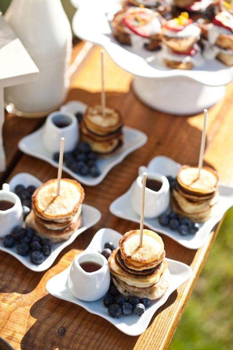 buffet mariage dessert-pancakes-idees