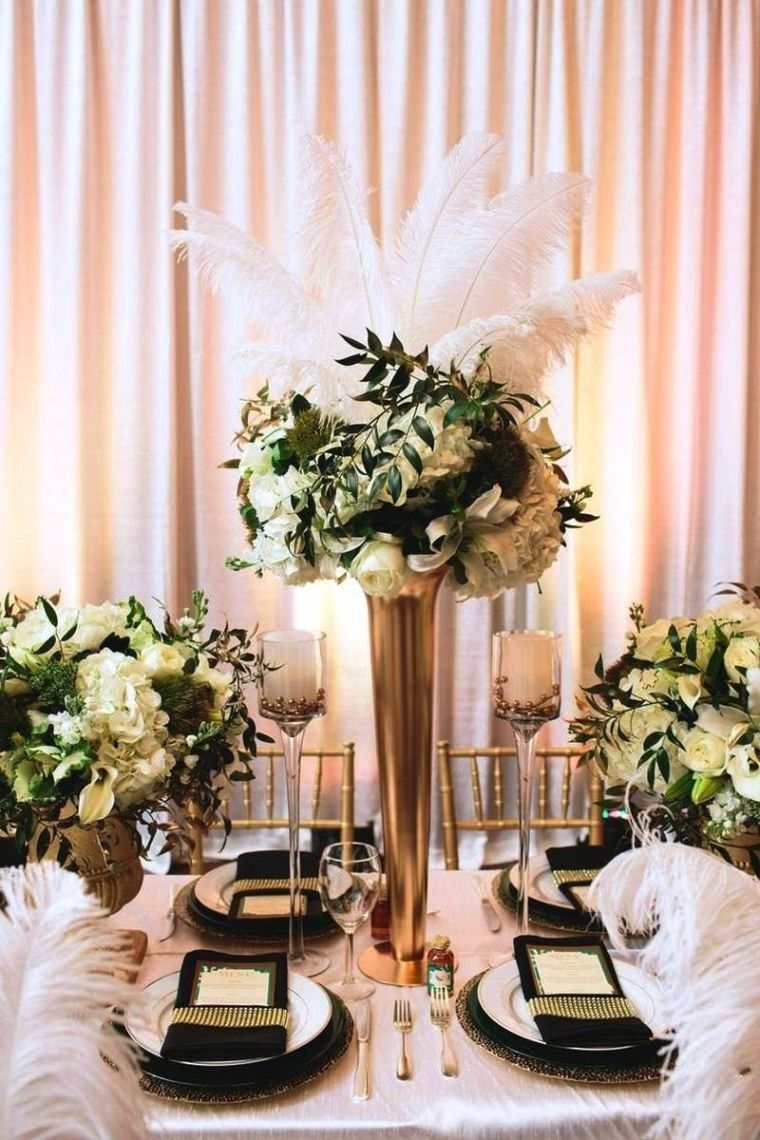 decoration-mariage-noir-et-or-table-accessoires