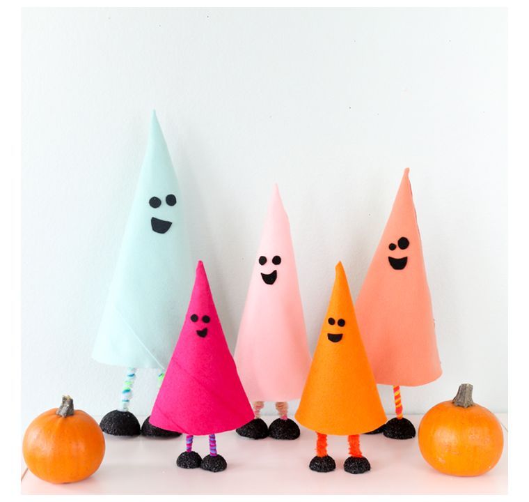 halloween décoration fantome-en papier-a-faire-soi-meme