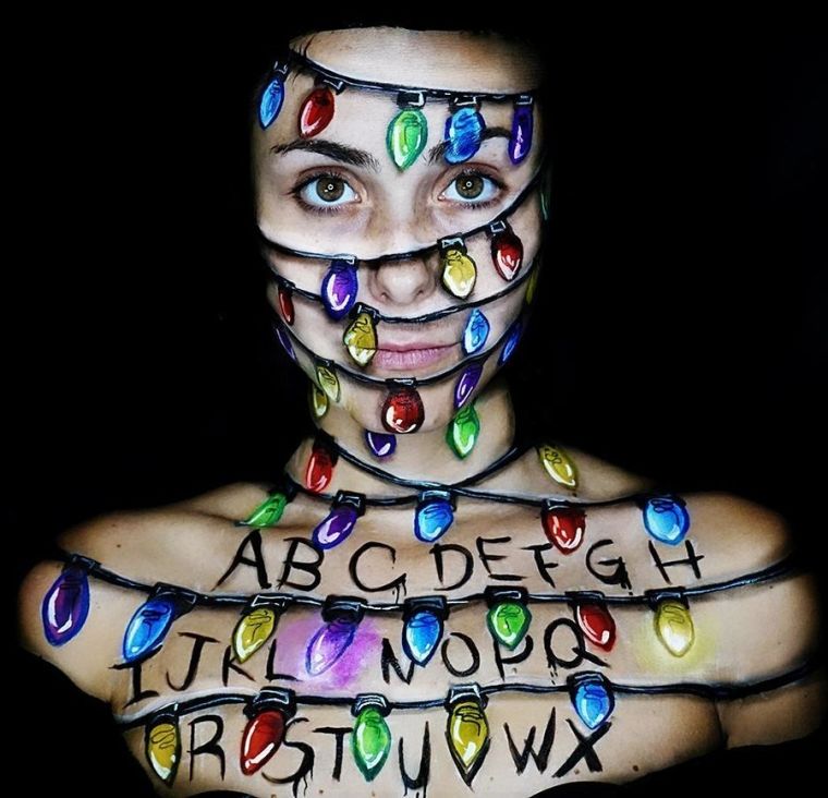 idée maquillage halloween femme images-instagram