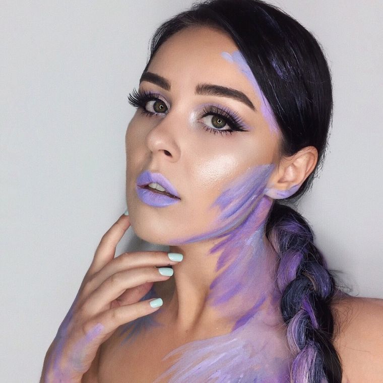 idée maquillage halloween femme instagram