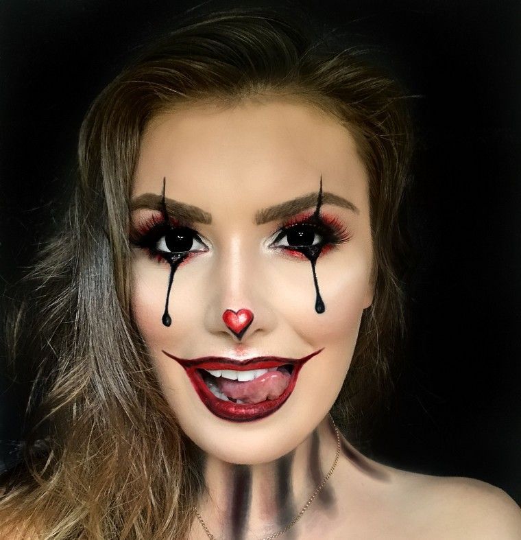 maquillage pour halloween créatif