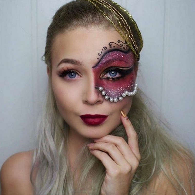 maquillage-halloween-creatif-glamour