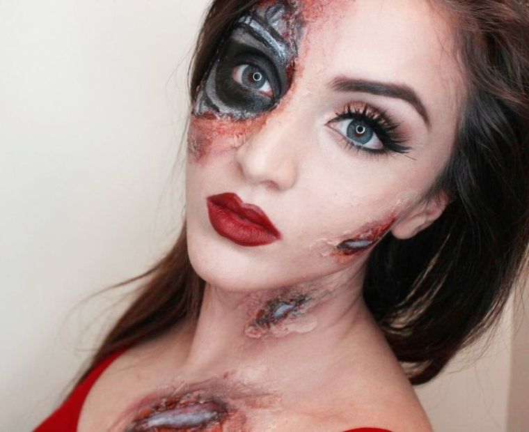 maquillage-halloween-zombie-tete-de-mort-pour-femme