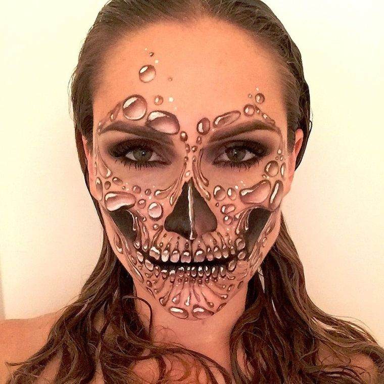 modele-halloween-maquillage-effrayant-pour-fille