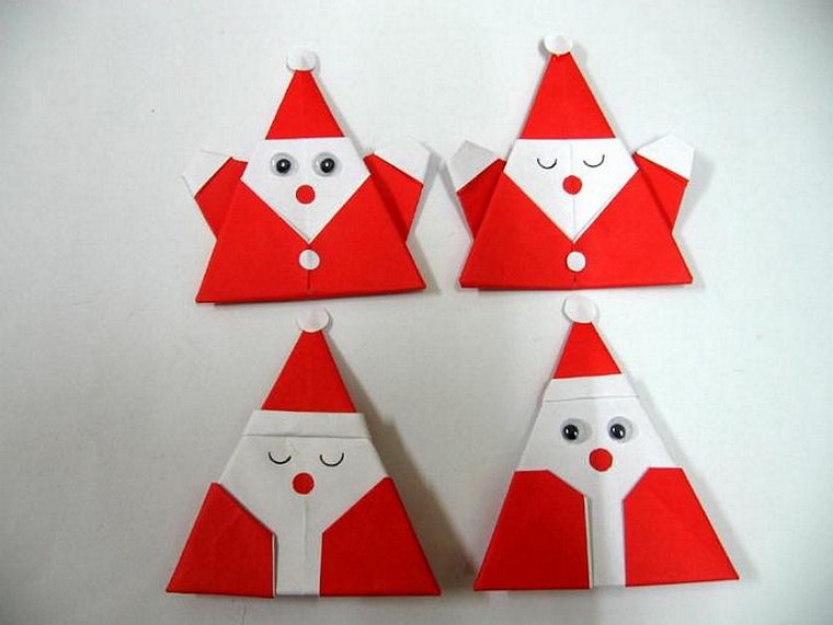 déco de Noël à faire soi-même facile origami papier