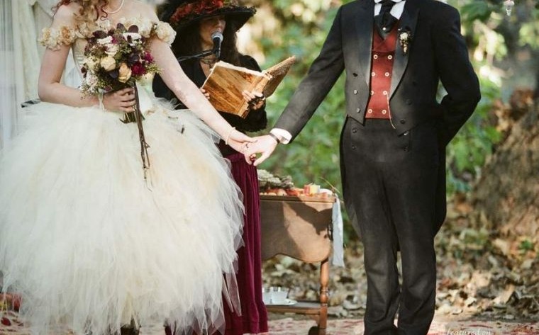 tenue steampunk mariage-homme-femme-idees