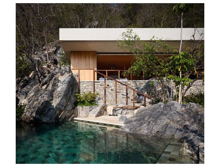 cabane de plage moderne-en-bois-plan-architecte