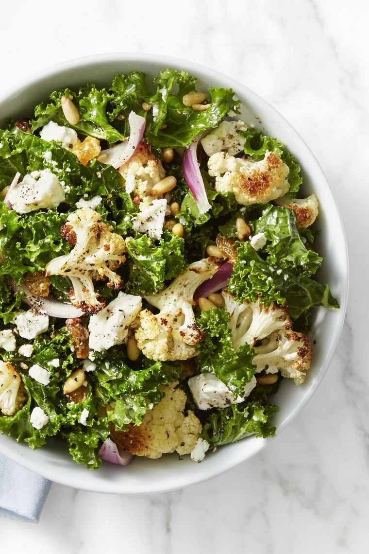 recette noël facile salade chou fleur idées