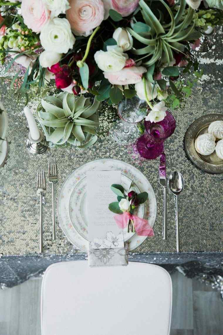 table-de-mariage-deco-hiver-plantes-vertes-idee