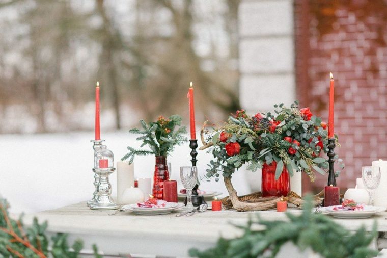 table-mariage-hiver-deco-bougie-rouge-idee