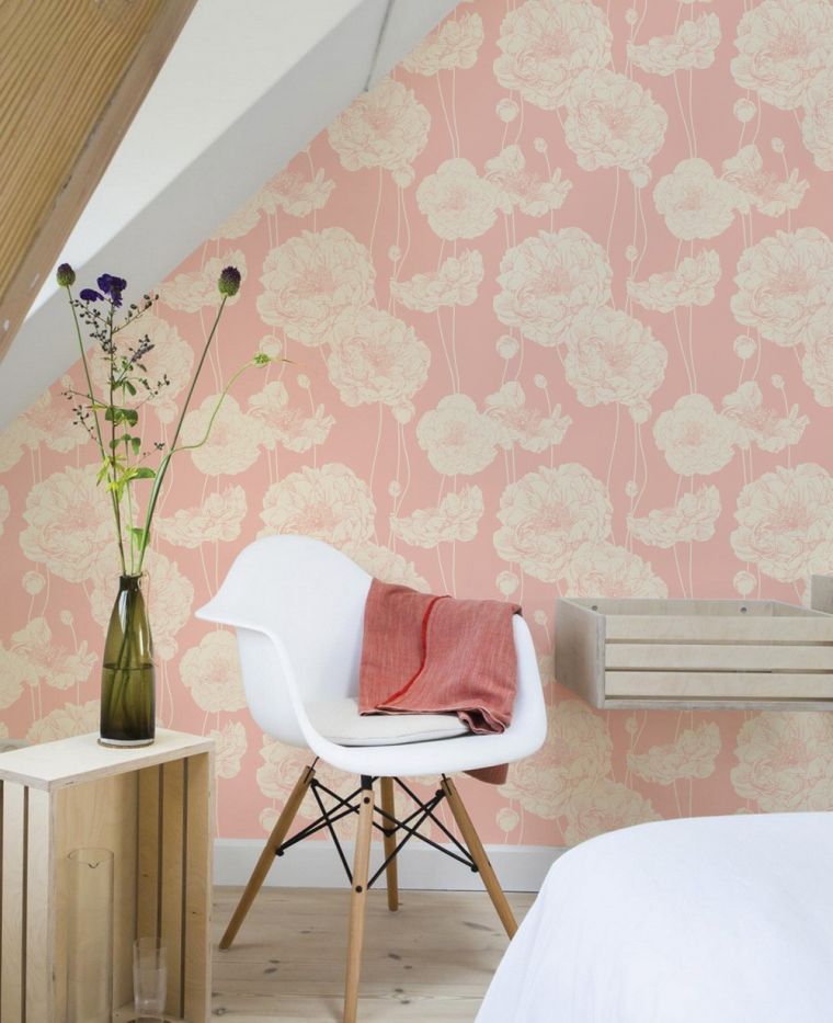 papier peint tendance 2019 couleur-pantone-mur