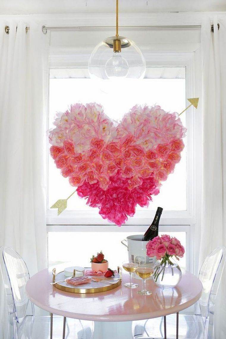 decoration-saint-valentin-pas-cher-table-pour-deux