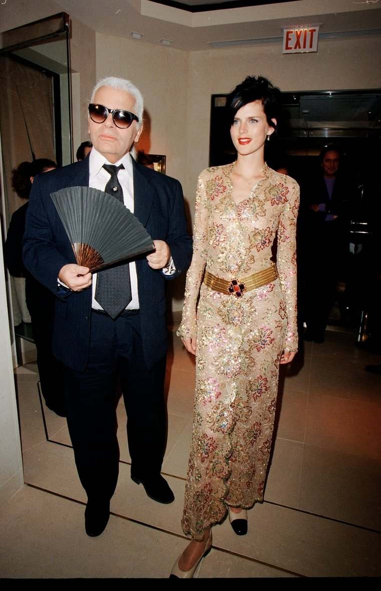 Karl Lagerfeld Stella Tennant Chanel