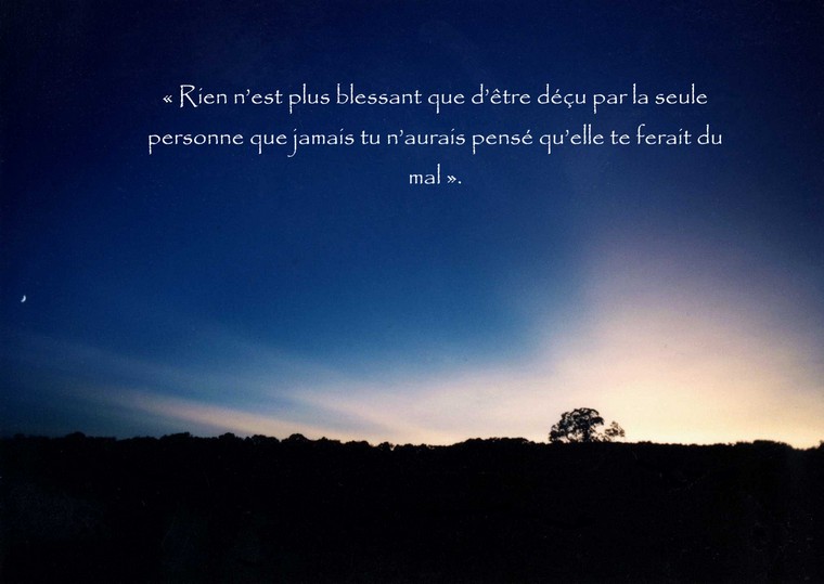 citation amour impossible mal