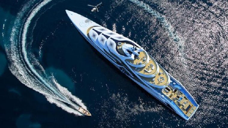 acionna yacht de luxe protecton planete