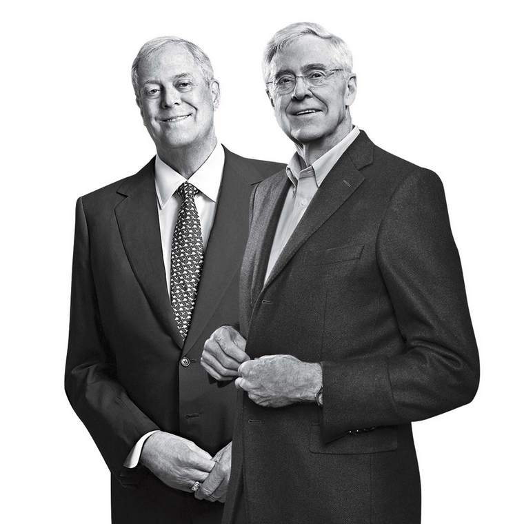 milliardaire classement Forbes 2019 Koch brothers