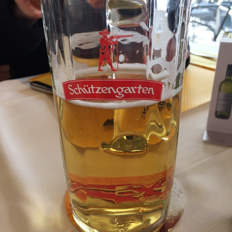 pinte de bière Liechtenstein schutzengarten