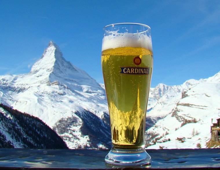 pinte de bière Suisse