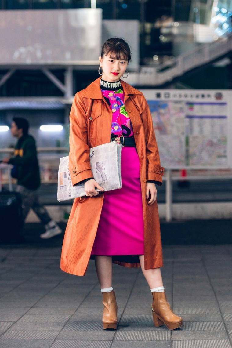 tokyo fashion week street style defile de mode
