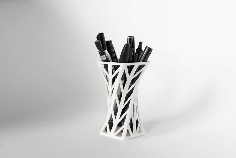 idée création imprimante 3D porte-crayons