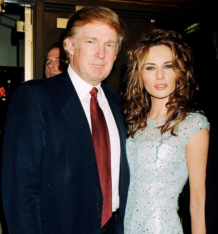 Trump et Melania jeune couple