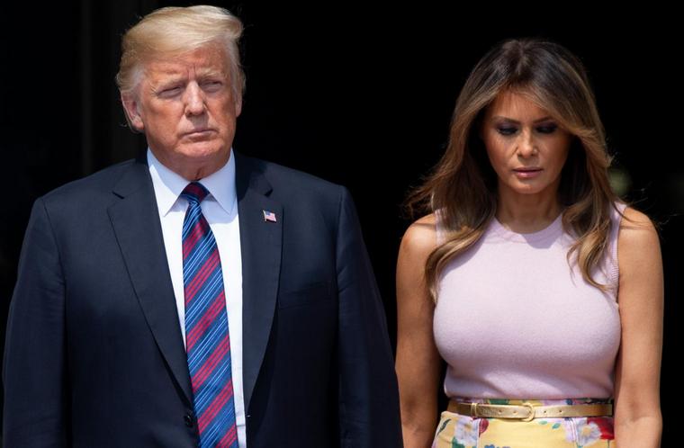 Trump et Melania vie couple présidentiel