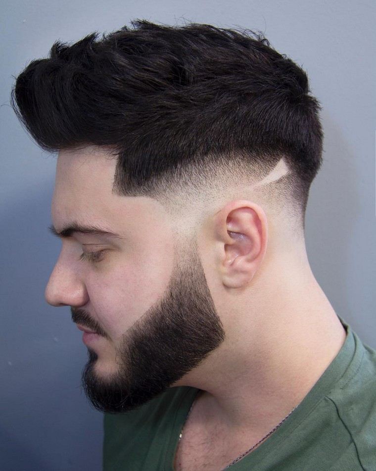homme barbe idée tendances style mode coiffure cheveux coupe 2019