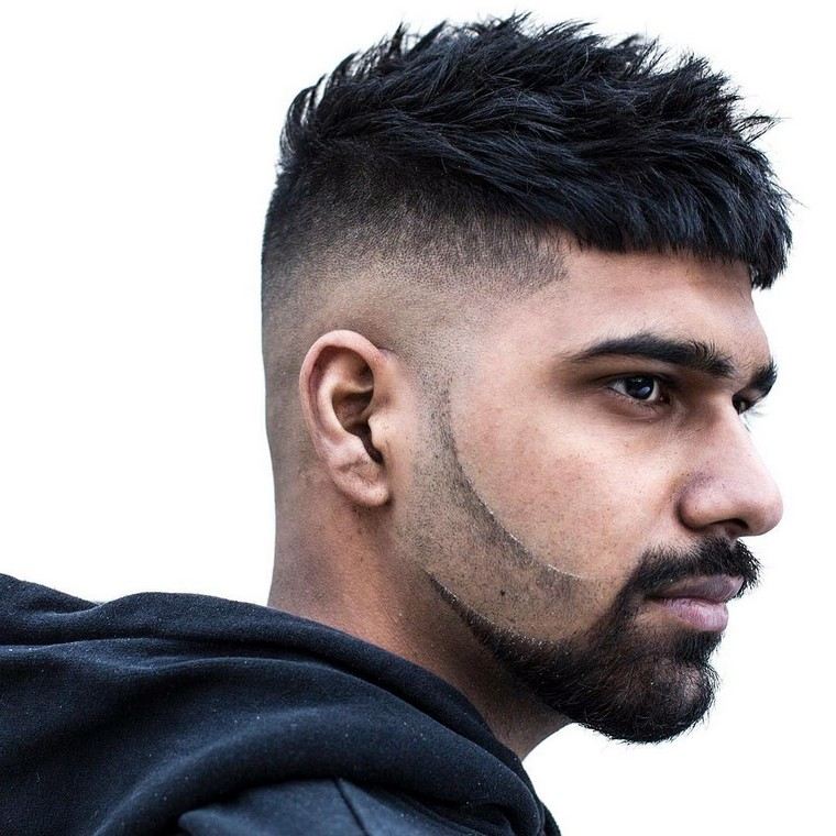 barbe homme look coiffure coupe cheveux tendance 2019