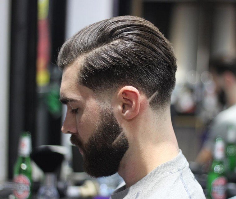 idée barbe homme coupe cheveux modèle tendance 2019