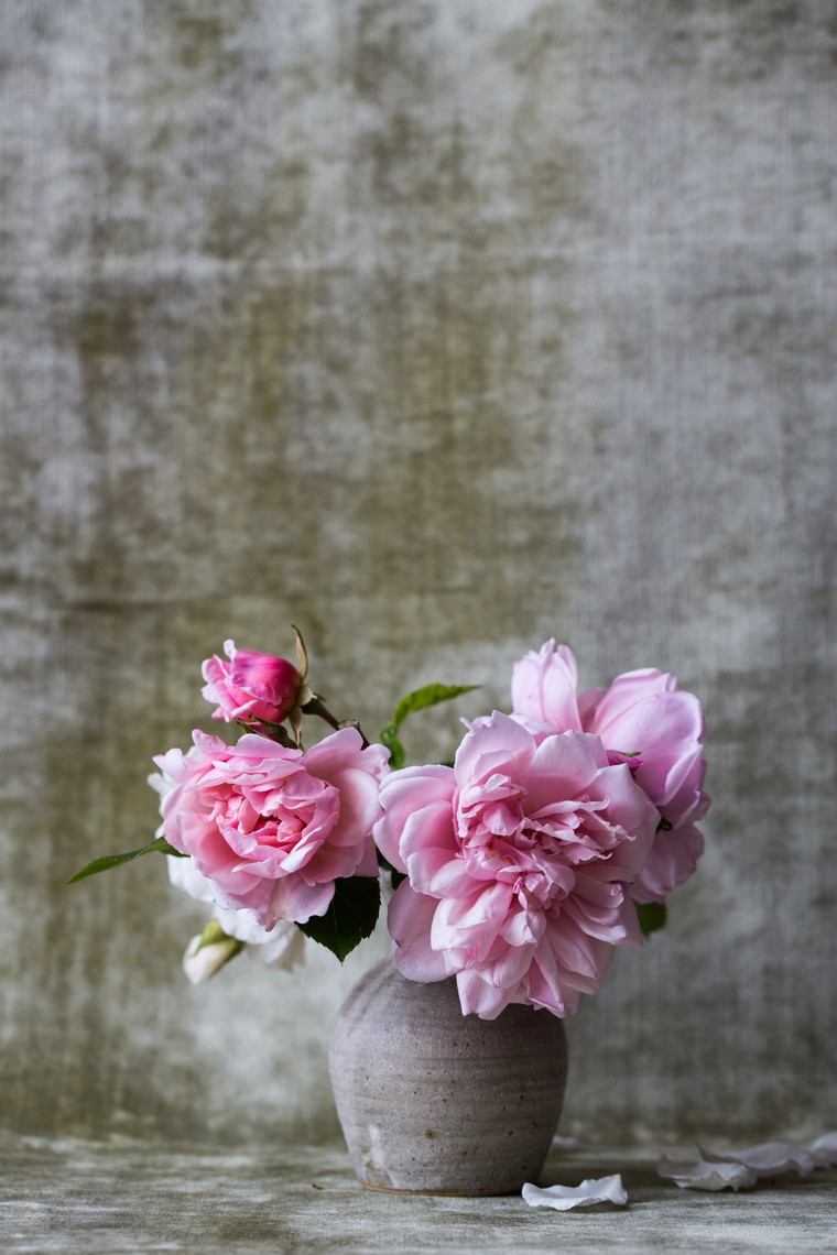 déco printemps florale bouquet fleurs vase