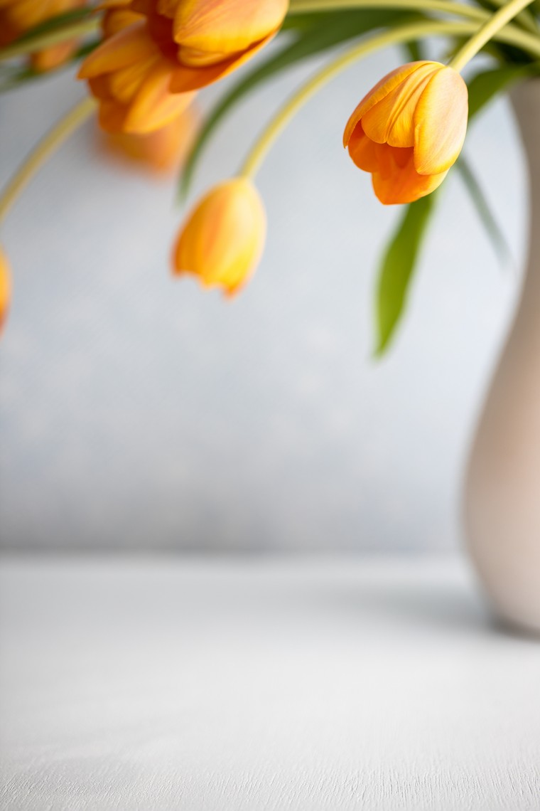 bouquet fleurs déco printemps tulipes