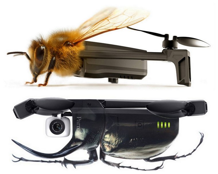 meilleur drone 2019 Parrot Anafi insecte