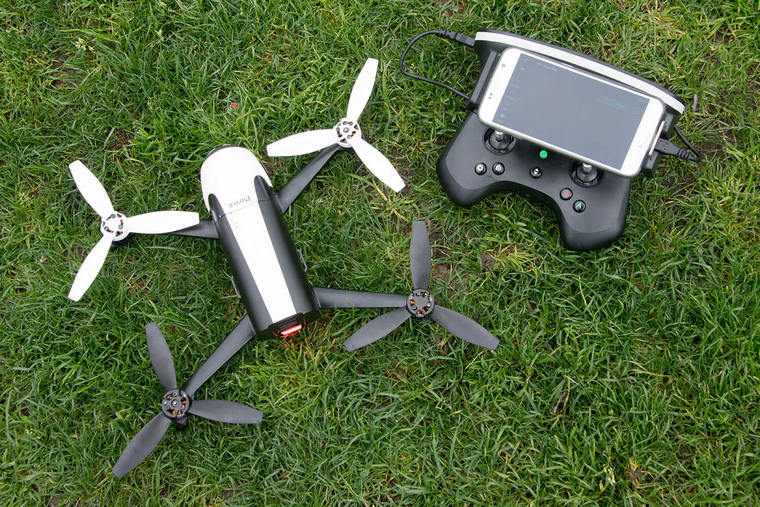meilleur drone 2019 Parrot Bebop 2 atterrissage