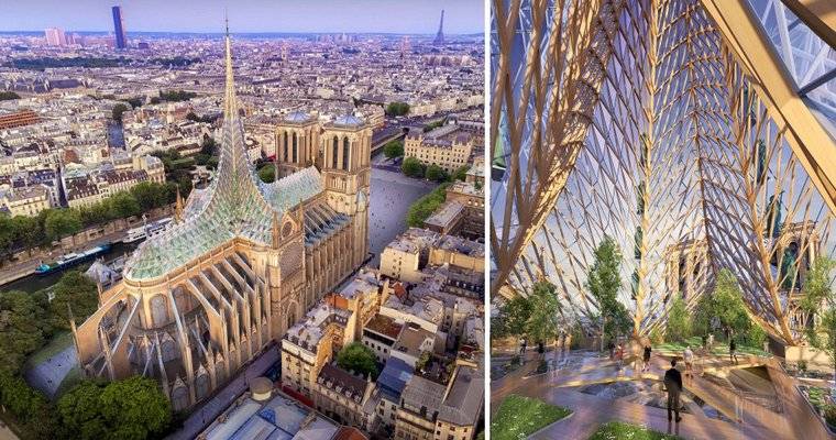 Vincent Callebaut projet future Notre-Dame