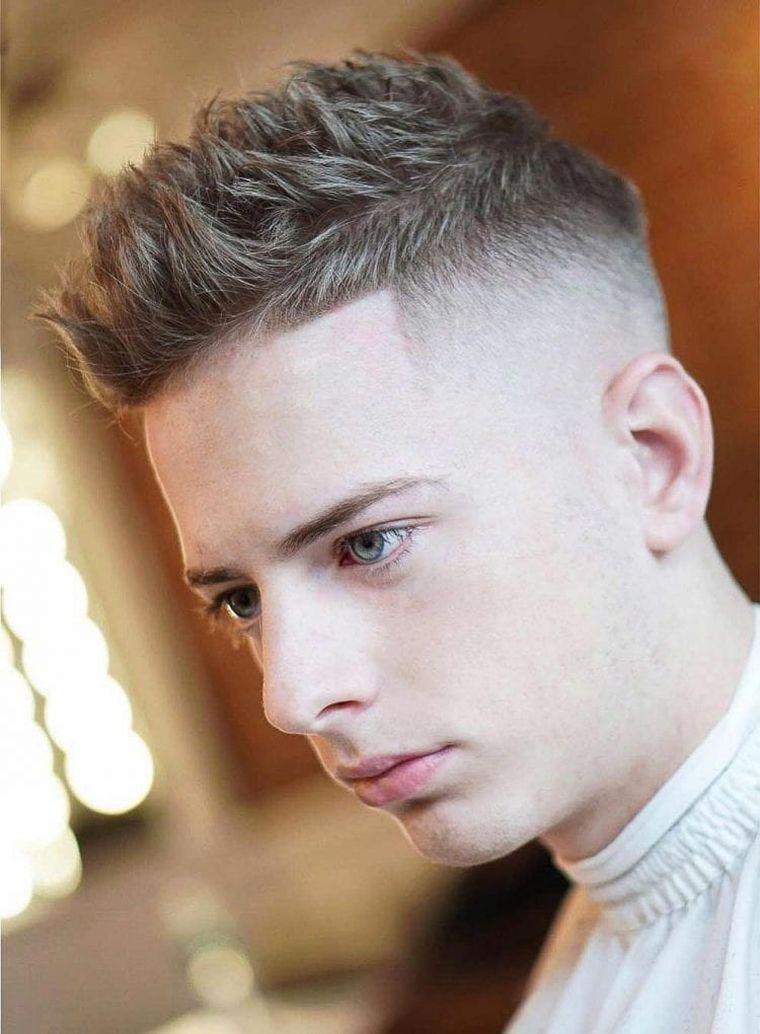 cheveux homme coupe look