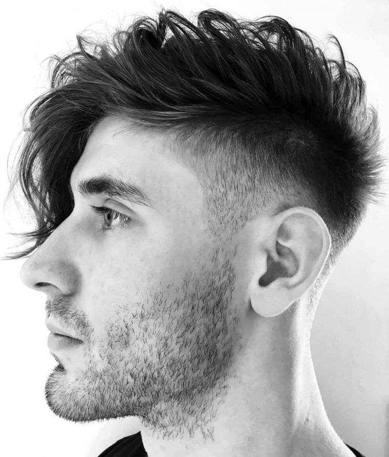 cheveux homme coupe modele