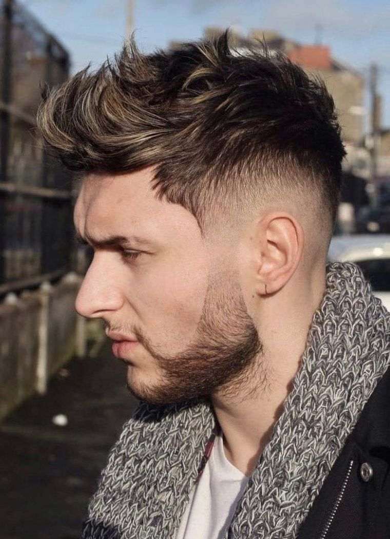 coiffure pour homme rase idee