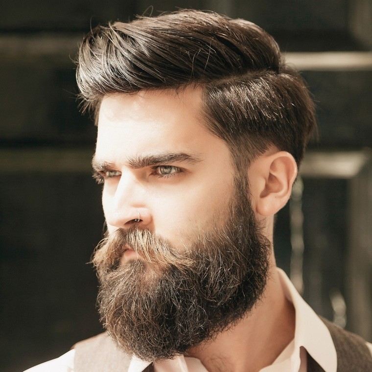 homme barbe look style cheveux coupe