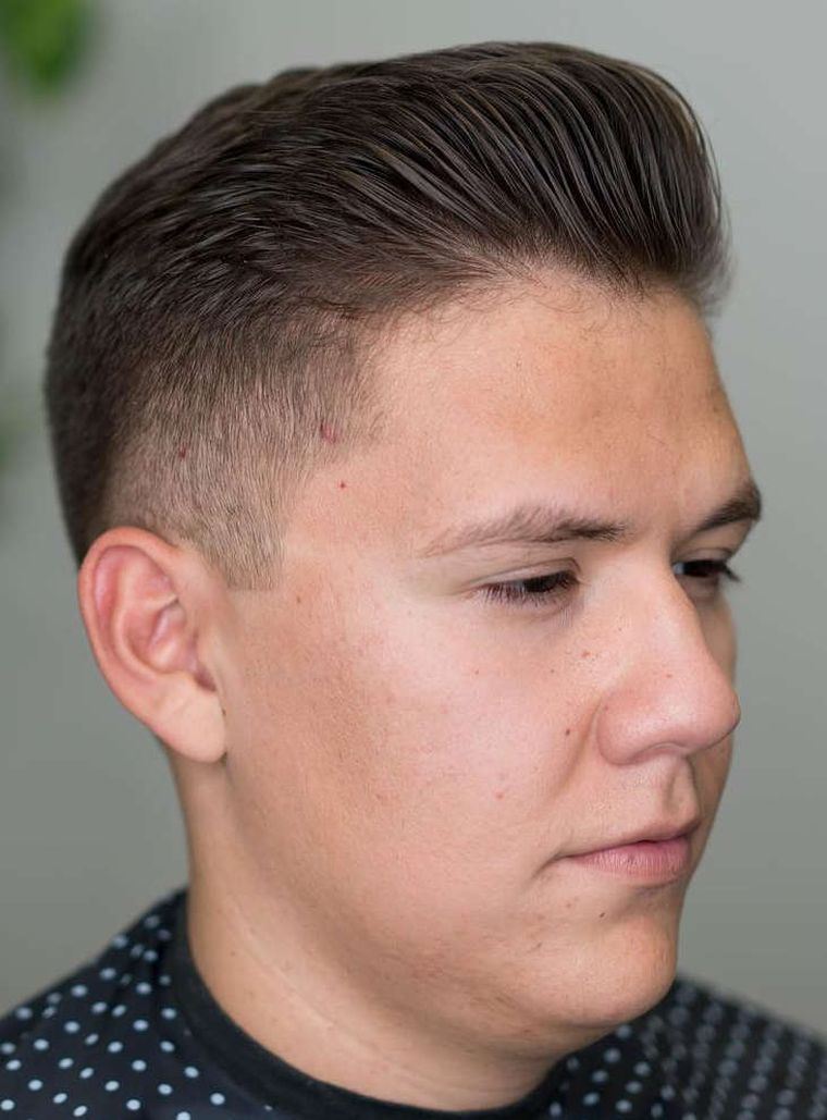 coupe de cheveux pour homme type visage