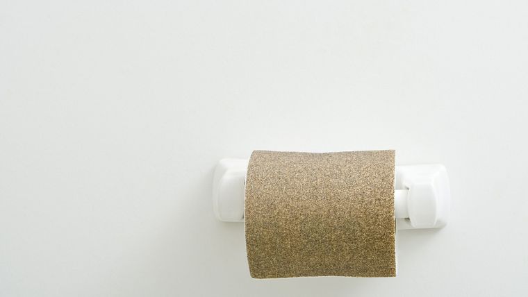 hémorroïdes traitement éviter papier toilettes pour éviter inflammation