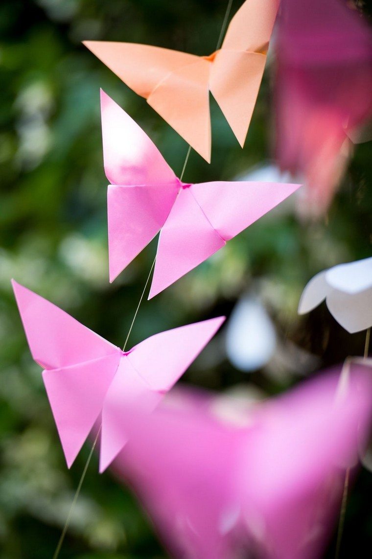 idée déco jardin facile origami
