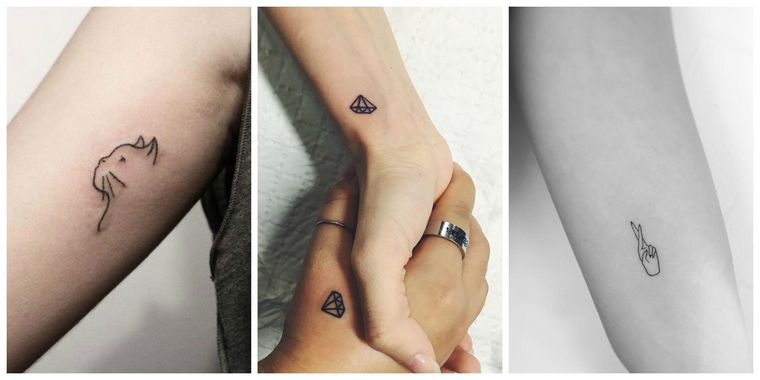 premier tatouage femme petits symboles