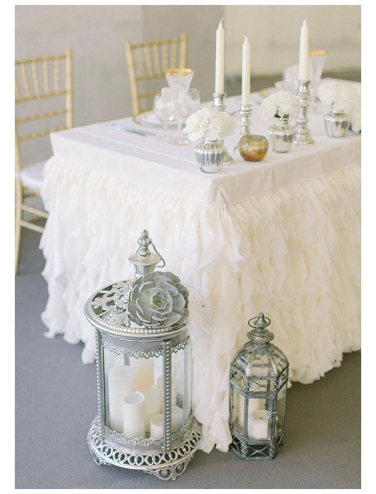 style minimaliste deco mariage table