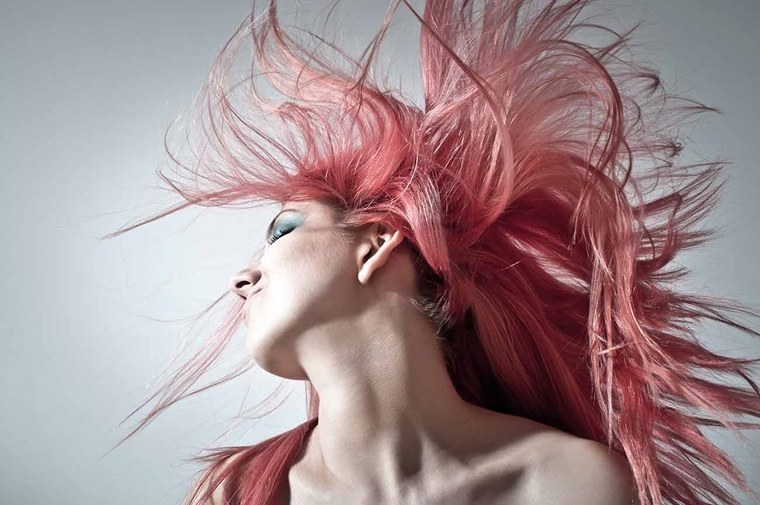 coiffure femme été 2019 tendance couleur rose