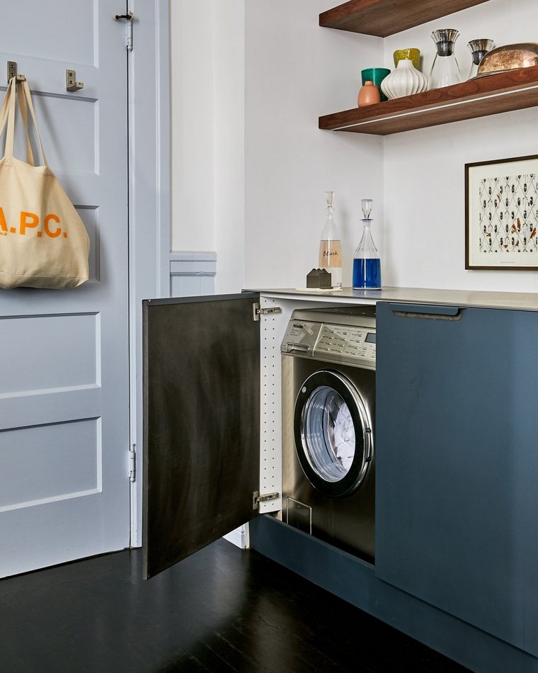 Cuisine Ikea - Amy Lindburg - San Francisco - machine à laver