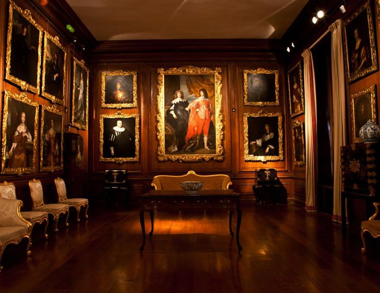 van dyck war and peace tableau althorp house