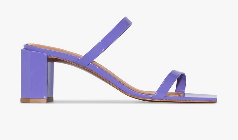 accessoires mode - sandales violet pou l'été 2019 - Tania - by Far