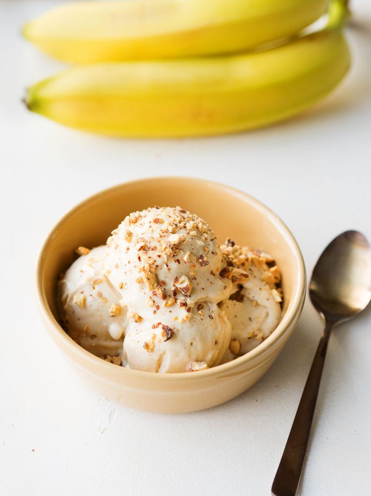 recette dessert glace banane sans lait
