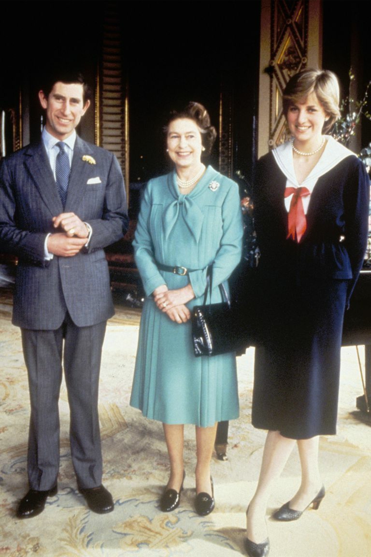 Reine Elizabeth II prince Charles Diana